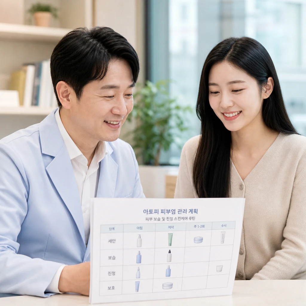아토피 진단 후 치료 단계별 진행 방법