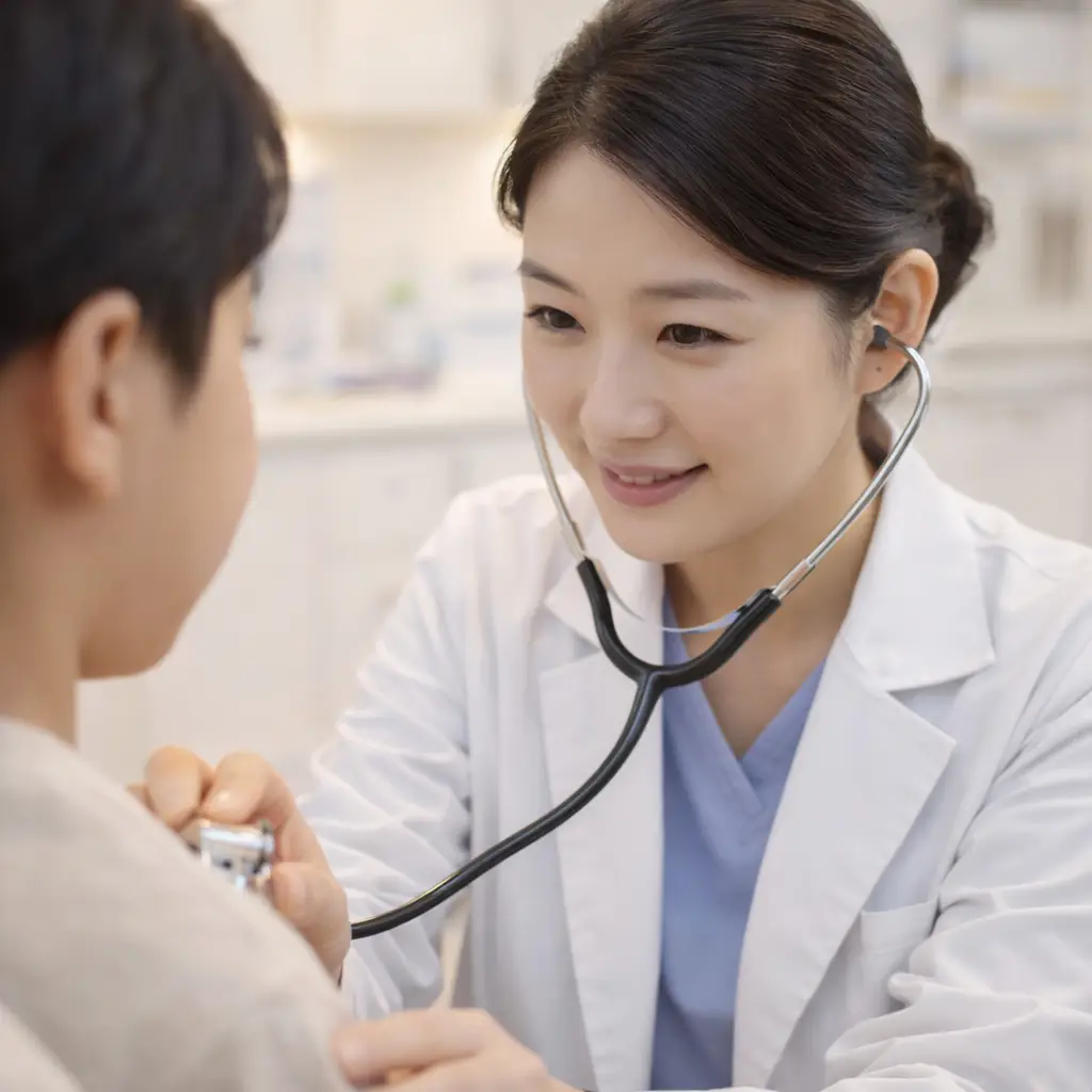 의사 진료 모습